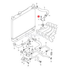 SUZUKI TERMOSZTÁT FEDÉL CSAVAR