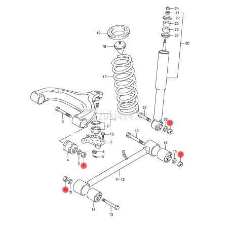 SUZUKI FUTÓMŰ ANYA 12X1,25