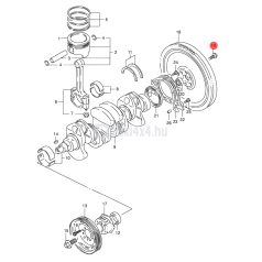 SUZUKI LENDKERÉK CSAVAR 10X18,3 SGP (GYÁRI)