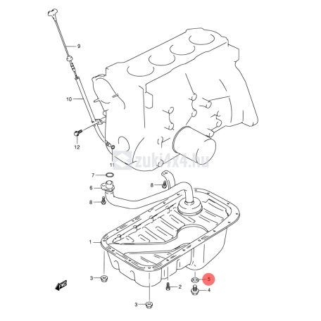 OLAJLEERESZTŐ CSAVAR TŐMÍTŐGYÜRŰ