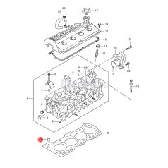 SUZUKI HENGERFEJ KÖZPONTOSÍTÓ  10.4X13X18mm