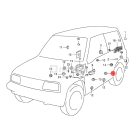 SUZUKI KAROSSZÉRIA GUMIDUGÓ 30mm