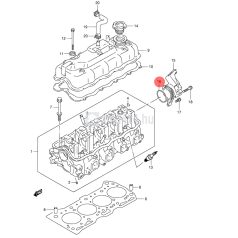SUZUKI GYÚJTÁSELOSZTÓ TÖMÍTŐGYŰRŰ SGP (GYÁRI)