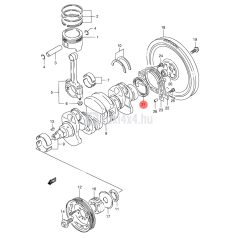 SUZUKI FŐTENGELY SZIMERING HÁTSÓ