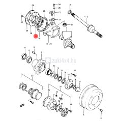 SUZUKI SAMURAI FUTÓMŰ SZIMERING