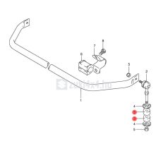 SUZUKI STABILIZÁTOR KAR GUMI