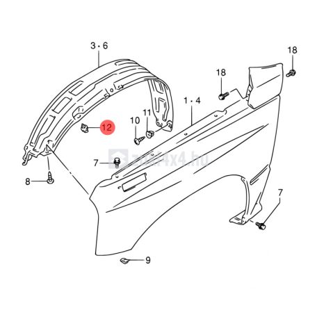 SUZUKI VITARA DOBBETÉT PATENT SGP (GYÁRI)
