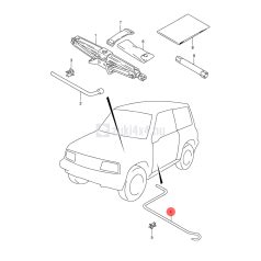 SUZUKI EMELŐ TEKERŐ KAR SGP (GYÁRI)