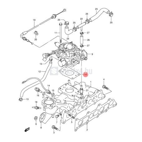 SUZUKI FOJTÓSZELEPHÁZ TÖMÍTÉS SGP (GYÁRI)