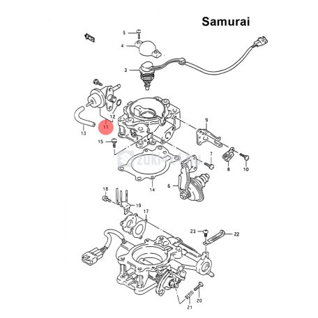 SUZUKI ÜZEMANYAG NYOMÁSSZABÁLYZÓ SZELEP