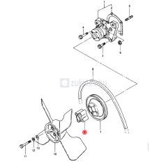 SUZUKI SAMURAI VENTILLÁTOR LAPÁT TÁVTARTÓ