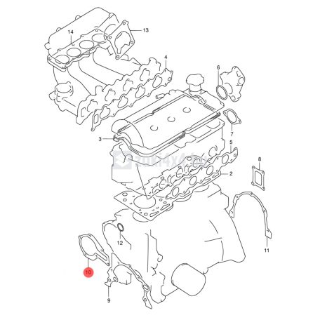 SUZUKI VÍZPUMPA TÖMÍTÉS