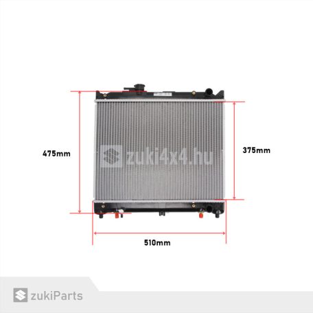 SUZUKI VITARA VÍZHŰTŐ OLAJHŰTŐVEL 510 x 375 mm