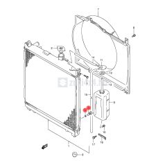SUZUKI VITARA HŰTŐ LEERESZTŐ CSAVAR