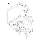 SUZUKI VITARA 1,6 8V-16V HŰTŐCSŐ FELSŐ