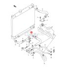 SUZUKI VITARA 1,6 8V-16V HŰTŐCSŐ FÉM