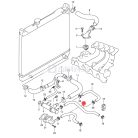 SUZUKI VITARA 1,6 8V-16V FŰTŐRADIÁTOR CSŐ SGP (GYÁRI)