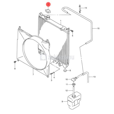 SUZUKI VITARA HŰTŐSAPKA 0.9