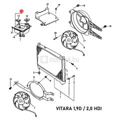SUZUKI VITARA / SAMURAI KIEGYENLÍTŐ TARTÁLY SGP (GYÁRI)