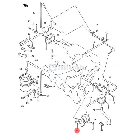 SUZUKI EGR SZELEP TÖMÍTÉS SGP (GYÁRI)