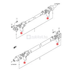 SUZUKI KARDÁNKERESZT 63,8X25mm