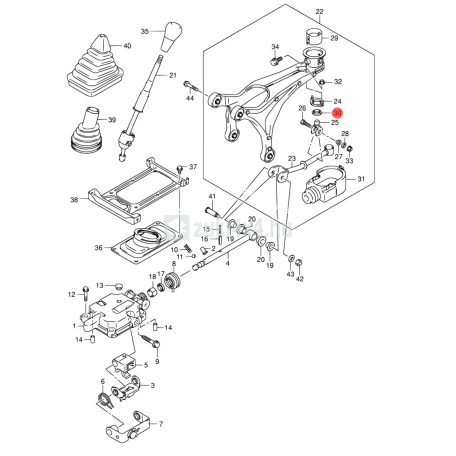 SUZUKI JIMNY VÁLTÓKAR PERSELY SGP (GYÁRI)