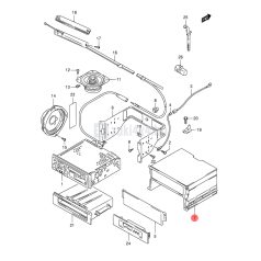 SUZUKI RÁDIÓ BEÉPÍTŐ KERET