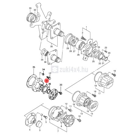 FÉLTENGELYZÁR TÖMÍTÉS