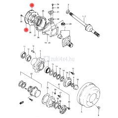 SUZUKI SAMURAI FUTÓMŰ TÖMÍTÉS ZÁRÓLEMEZ