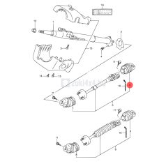 SUZUKI VITARA FELSŐ KORMÁNYCSUKLÓ GUMI SGP (GYÁRI)