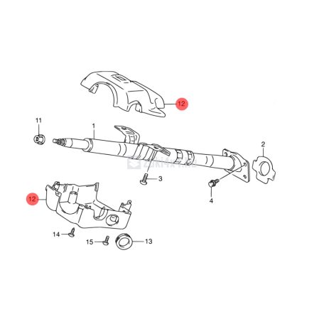 SUZUKI VITARA KORMÁNY BURKOLAT SGP (GYÁRI)