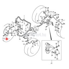 SUZUKI VITARA FÉKCSŐ JOBB