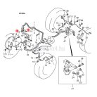 FÉKCSŐ ALVÁZ ÉS KAROSSZÉRIA KOZÖTT