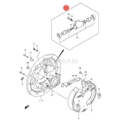 SUZUKI VITARA FÉKMUNKAHENGER BAL