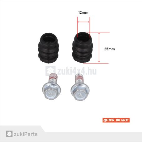 FÉKNYEREG CSUSZKA PORVÉDŐ KÉSZLET (25mm)