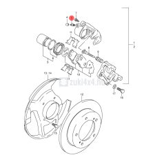 SUZUKI LÉGTELENÍTŐ CSAVAR M10x1mm