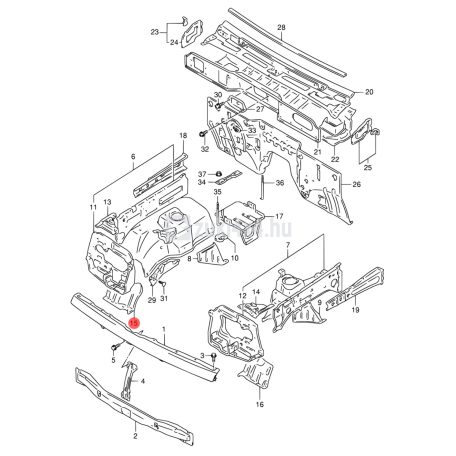 SUZUKI VITARA MEREVÍTŐLEMEZ JOBB