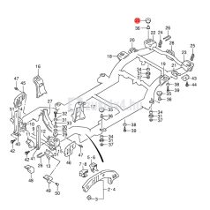SUZUKI VITARA FÜLKETARTÓ GUMIBAK