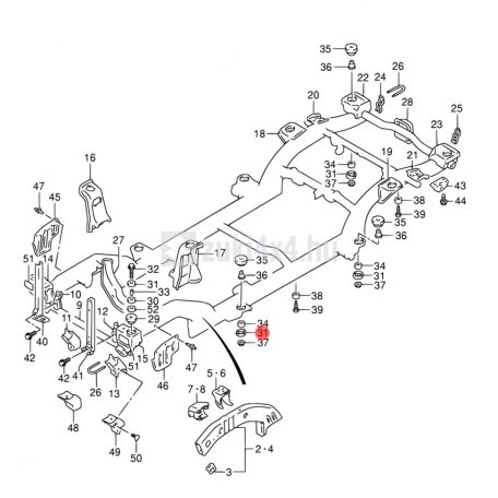 SUZUKI FÜLKETARTÓ ALÁTÉT