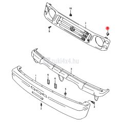 SPIRÁLRUGÓS SAMURAI HŰTŐRÁCS TARTÓ PATENT SGP (GYÁRI)