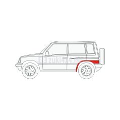 VITARA 5 AJTÓS SÁRVÉDŐ JAVÍTÓÍV BAL HÁTSÓ