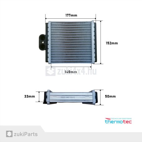 SUZUKI VITARA FŰTŐRADIÁTOR