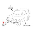 SUZUKI VITARA HŰTŐRÁCS EMBLÉMA
