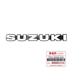 SUZUKI SAMURAI HŰTŐRÁCS EMBLÉMA SGP (GYÁRI)