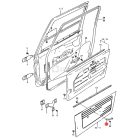SUZUKI SAMURAI AJTÓ BEHÚZÓ SZÜRKE