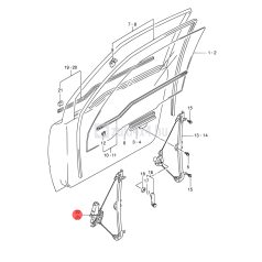 VITARA 3 AJTÓS ELEKTROMOS JOBB ABLAKEMELŐ SZERKEZET