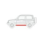 VITARA 3 AJTÓS KÜSZÖB KÜLSŐ LEMEZ 1250mm