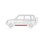 VITARA 5 AJTÓS KÜSZÖB KÜLSŐ LEMEZ 1500mm