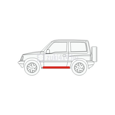VITARA 3 AJTÓS KÜSZÖB KÜLSŐ LEMEZ JOBB