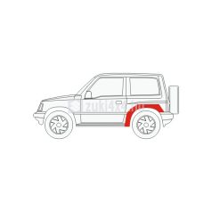 VITARA 3 AJTÓS BAL HÁTSÓ SÁRVÉDŐ JAVÍTÓÍV
